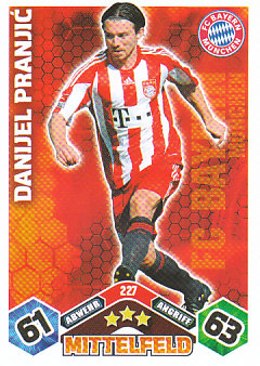 Danijel Pranjic Bayern Munchen 2010/11 Topps MA Bundesliga #227